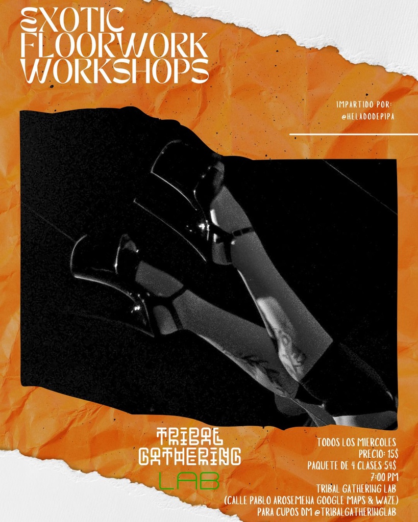 1 x &quot;EXOTIC FLOORWORK&quot; Workshop by Exothicka