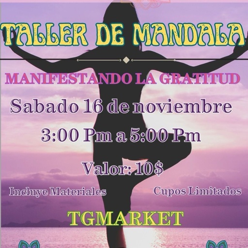 1 x MANDALA WORKSHOP by Arterapia con SAM